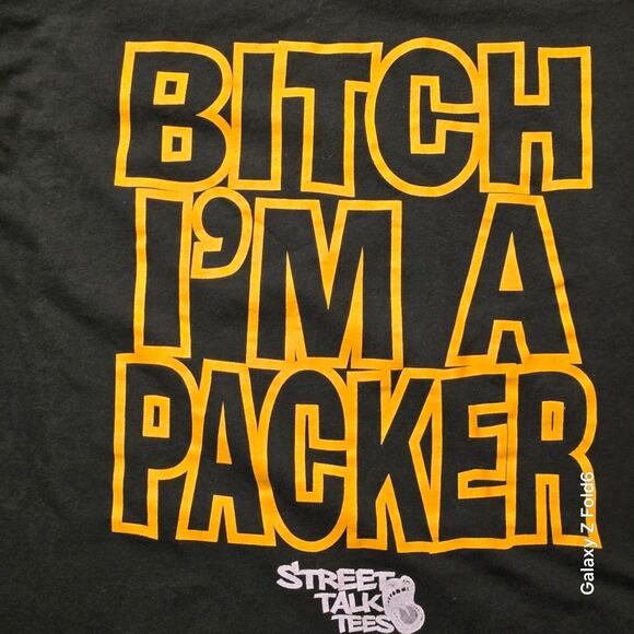 Packer Game fuckin day t shirt size medium - Picture 4 of 5